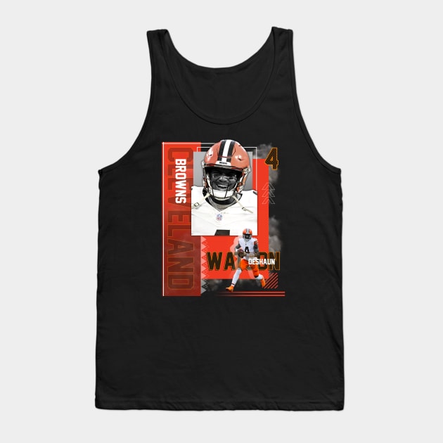 Cleveland Browns Deshaun Watson 4 Tank Top by today.i.am.sad